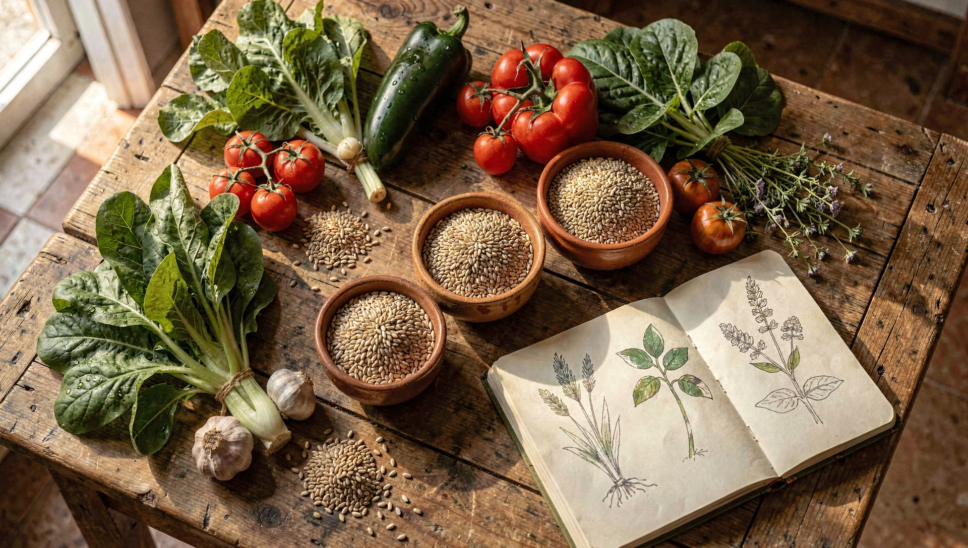 Ambiente de trabalho criativo e nutricional